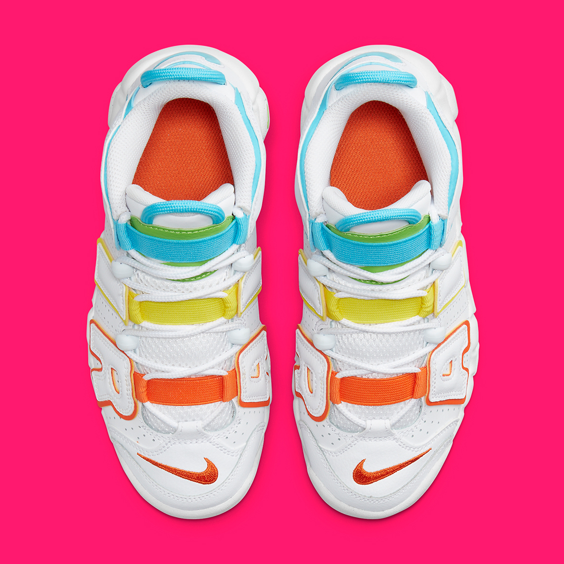 Giày Nike Air More Uptempo trẻ em ra mắt phiên bản màu trắng mới - 4