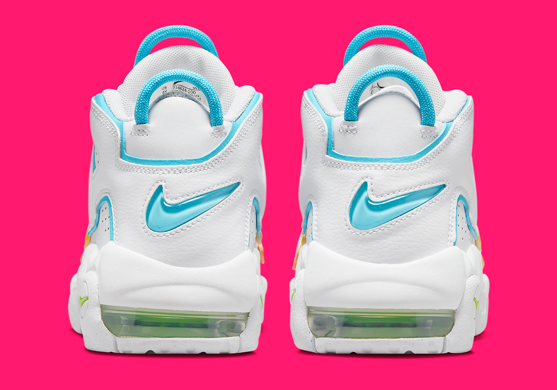 Giày Nike Air More Uptempo trẻ em ra mắt phiên bản màu trắng mới - 5