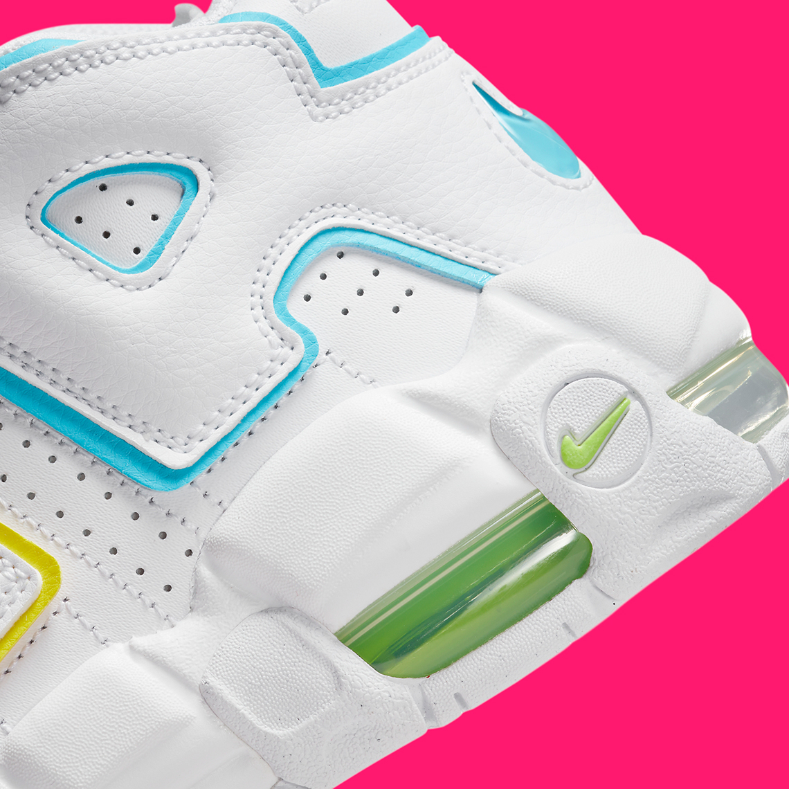 Giày Nike Air More Uptempo trẻ em ra mắt phiên bản màu trắng mới - 8