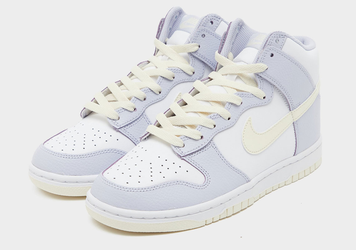 Giày Nike Dunk High Nữ Oxygen Purple Thở Hơi Sự Mát Mẻ - 2