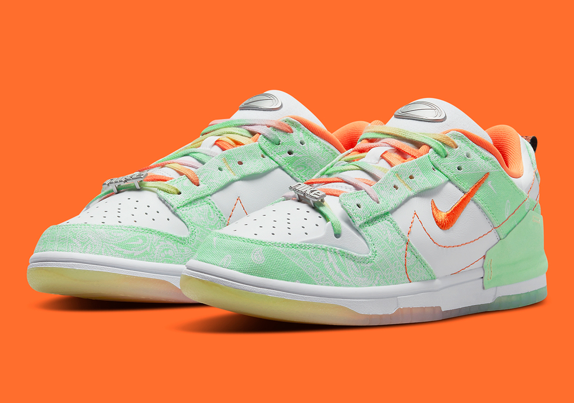 Giày Nike Dunk Low Disrupt 2 Jade Ice và Total Orange - sự kết hợp hoàn hảo cho mùa hè sắp tới - 1