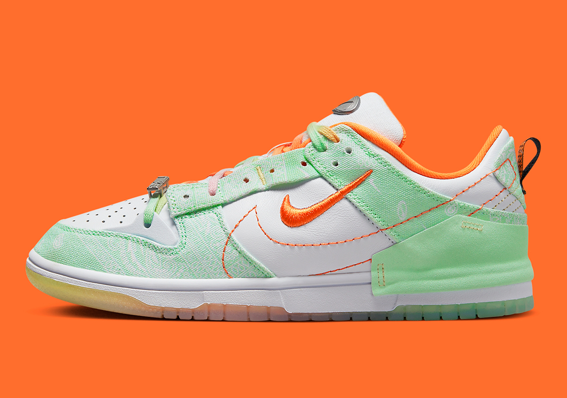 Giày Nike Dunk Low Disrupt 2 Jade Ice và Total Orange - sự kết hợp hoàn hảo cho mùa hè sắp tới - 2