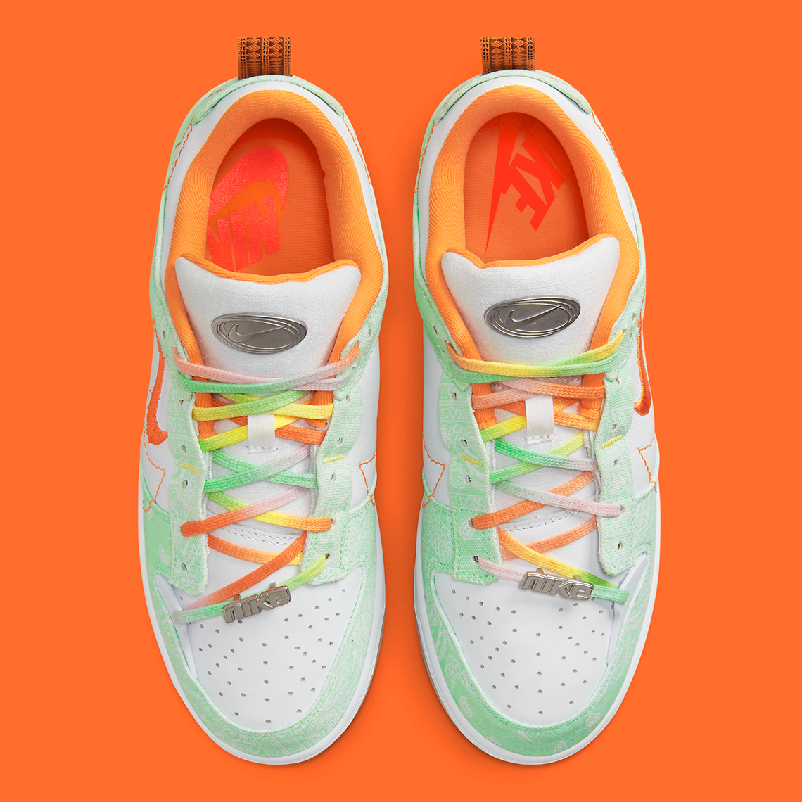 Giày Nike Dunk Low Disrupt 2 Jade Ice và Total Orange - sự kết hợp hoàn hảo cho mùa hè sắp tới - 4