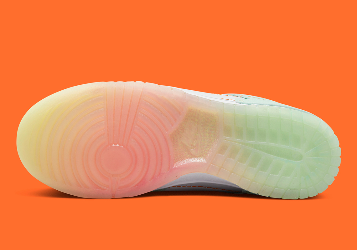 Giày Nike Dunk Low Disrupt 2 Jade Ice và Total Orange - sự kết hợp hoàn hảo cho mùa hè sắp tới - 6
