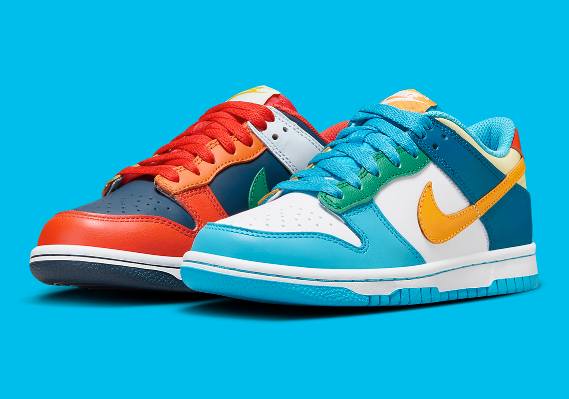 Giày Nike Dunk 'What The' Cho Trẻ Em: Sự Kết Hợp Đầy Màu Sắc - 2