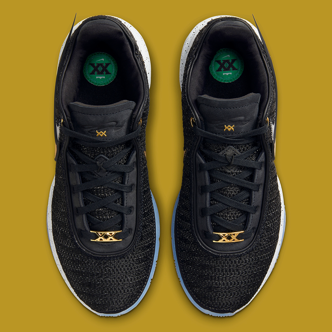 Giày Nike LeBron 20 Black/Metallic Gold ra mắt vào ngày 6 tháng 4. - 4