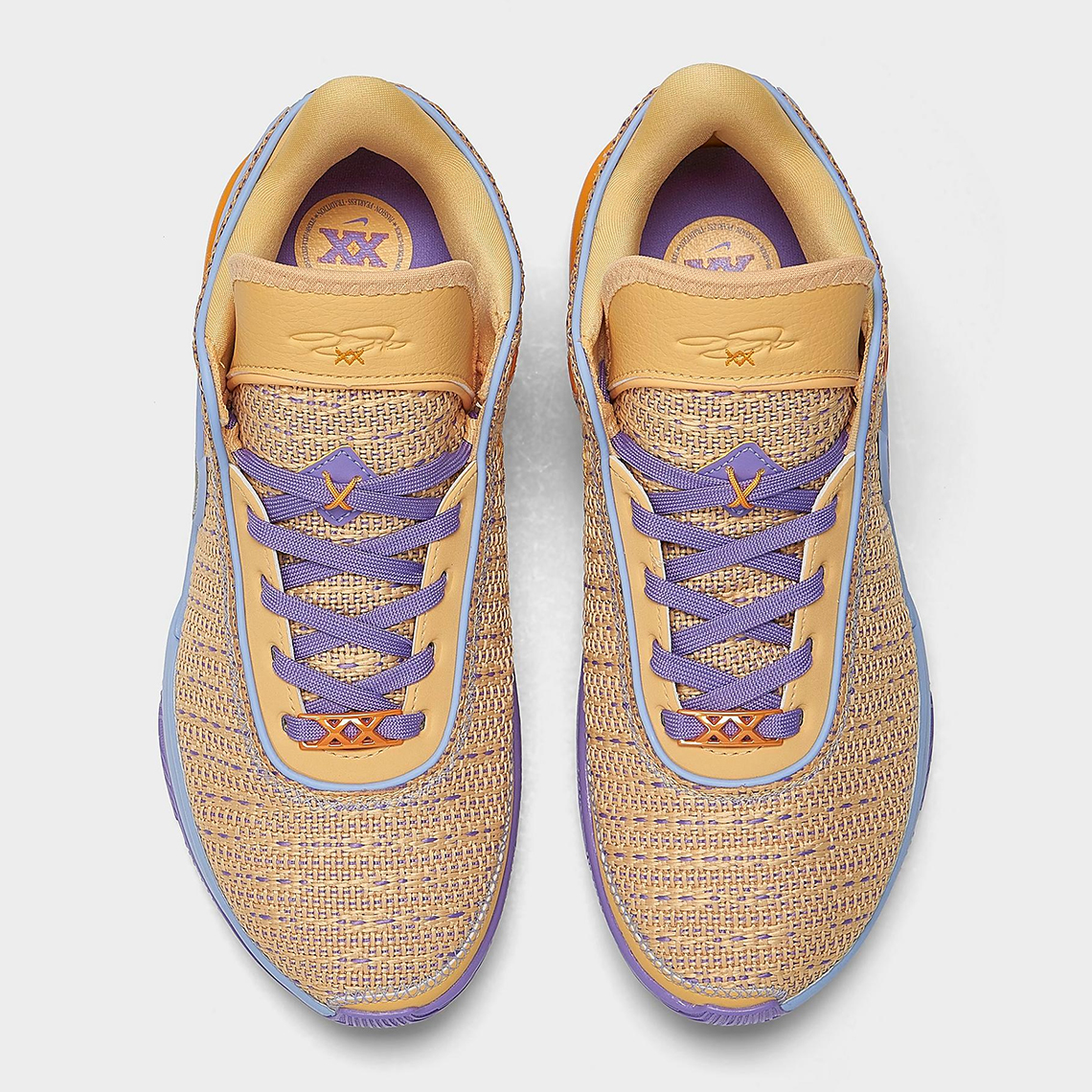 Giày Nike LeBron 20 mới với màu sắc Celestial Gold sắp ra mắt cho trẻ em. - 5