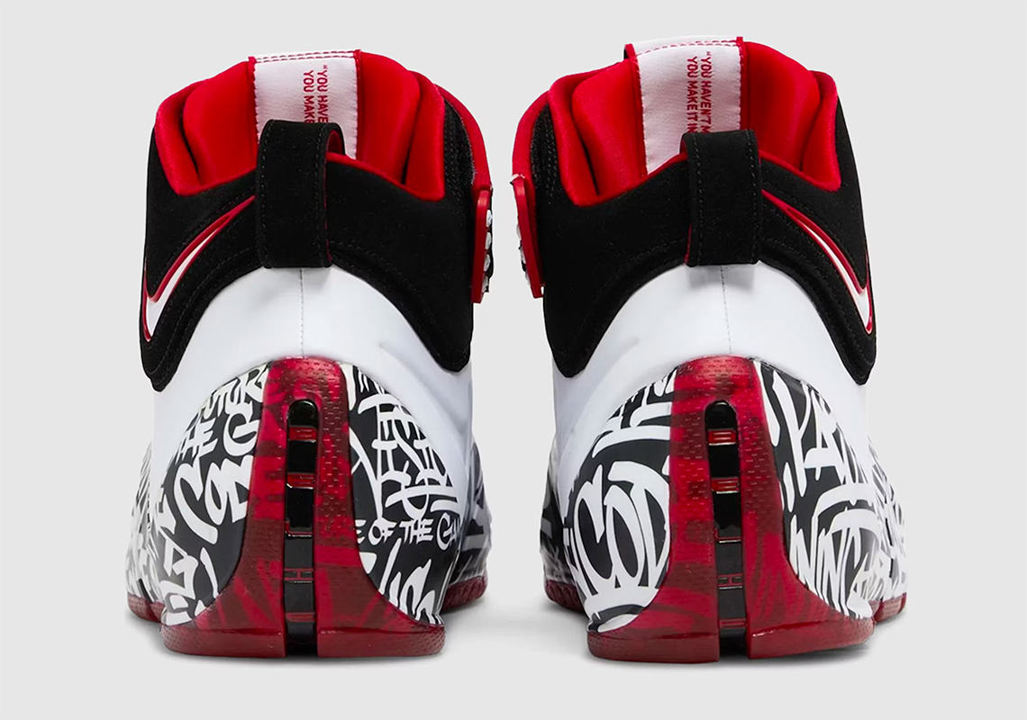 Giày Nike LeBron 4 'Graffiti' Quay Trở Lại Trong Mùa Thu Năm 2023 - 2