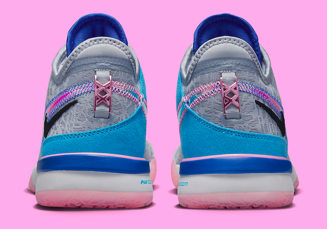 Giày Nike LeBron NXXT Gen phiên bản Wolf Grey cho Bronny James - 5