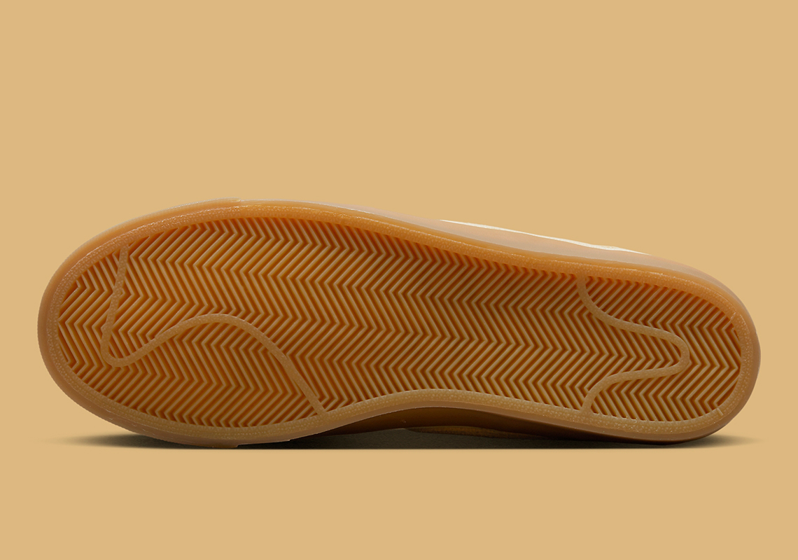 Giày Nike SB Blazer Low GT được cập nhật với màu Light Tan và chất liệu da lộn - 6