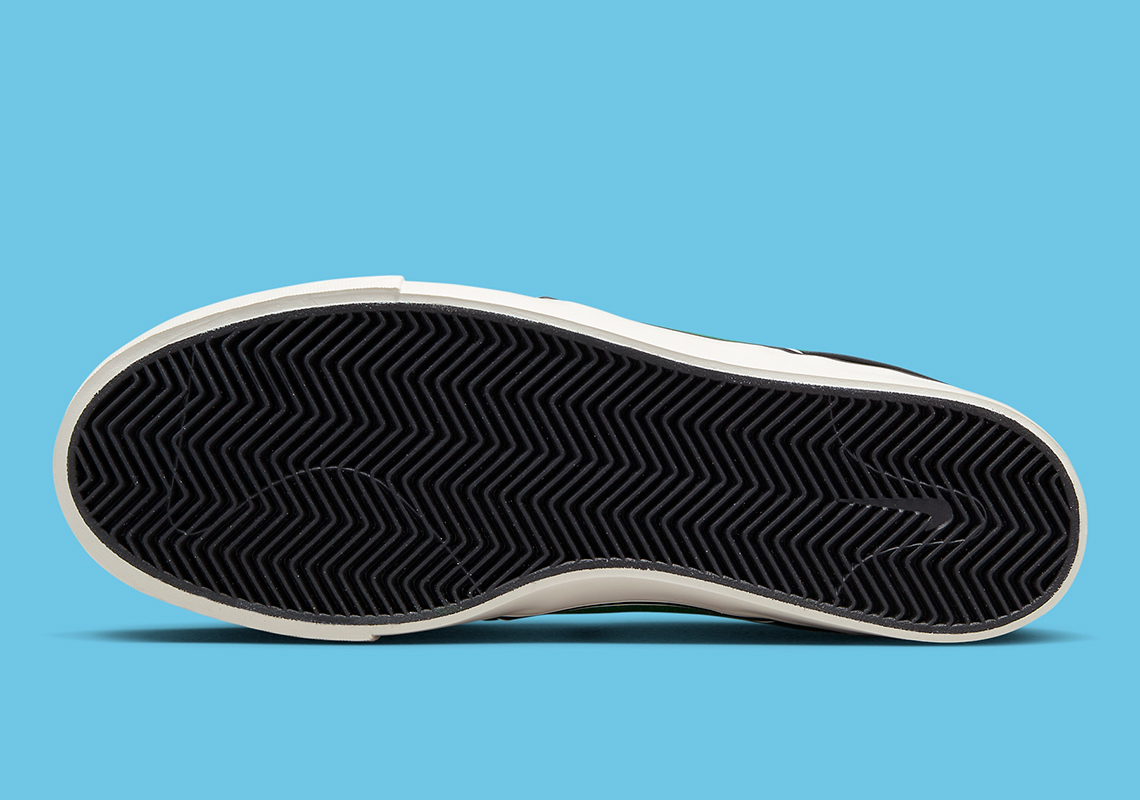 Giày Nike SB Stefan Janoski bằng da lộn Gorge Green mới ra mắt. - 6