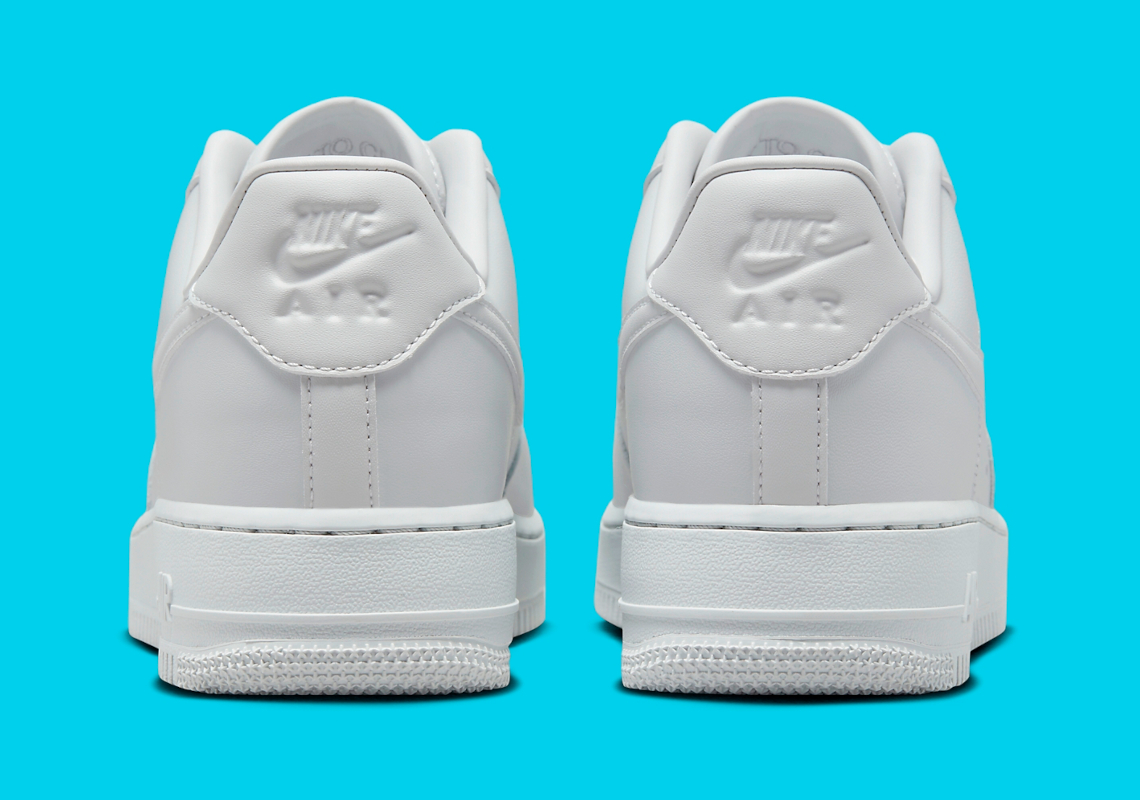 Giày sneaker Nike Air Force 1 Low phiên bản mới với debossed logo - 5