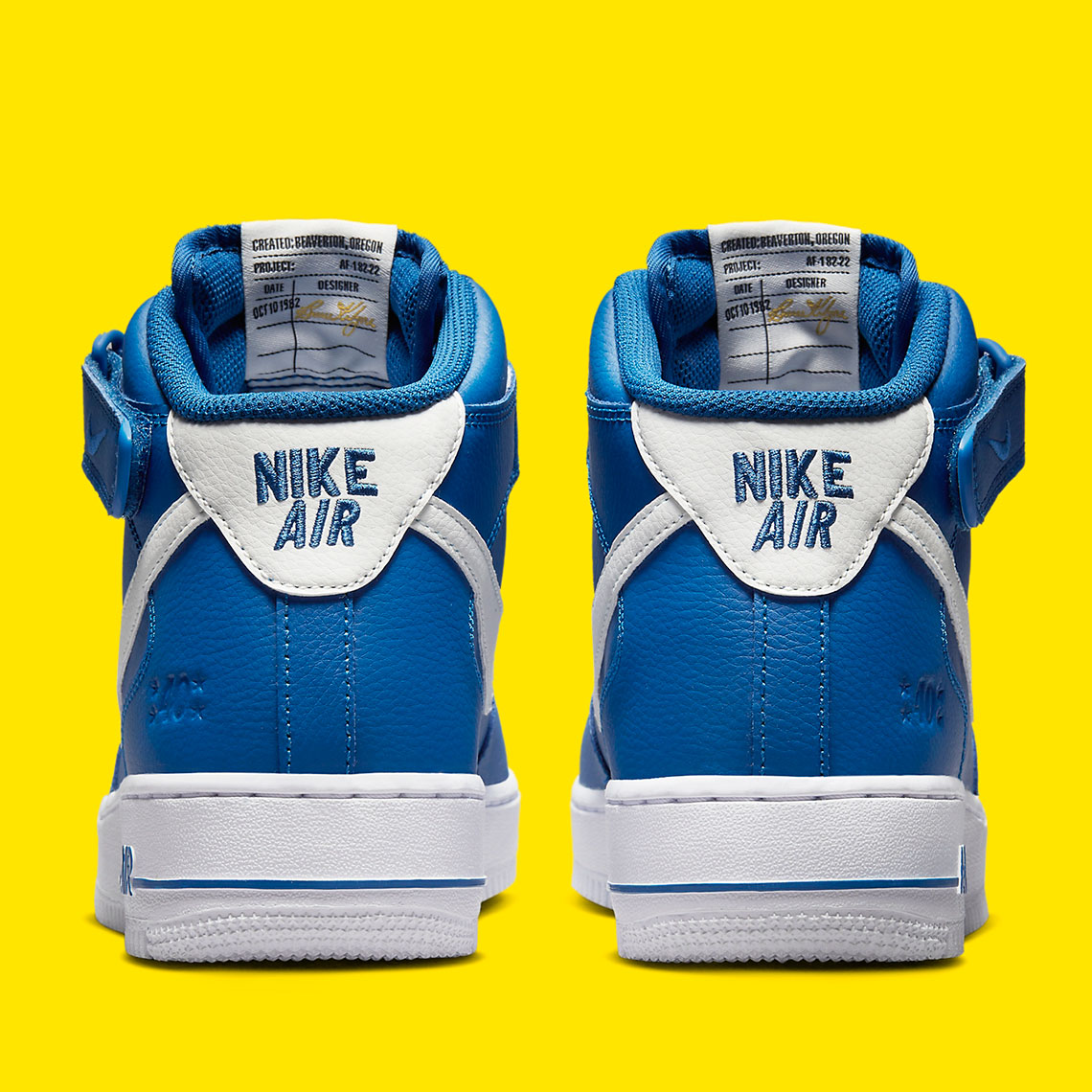 Giày Sneaker Nike Air Force 1 Mid 40 năm kỷ niệm - 5