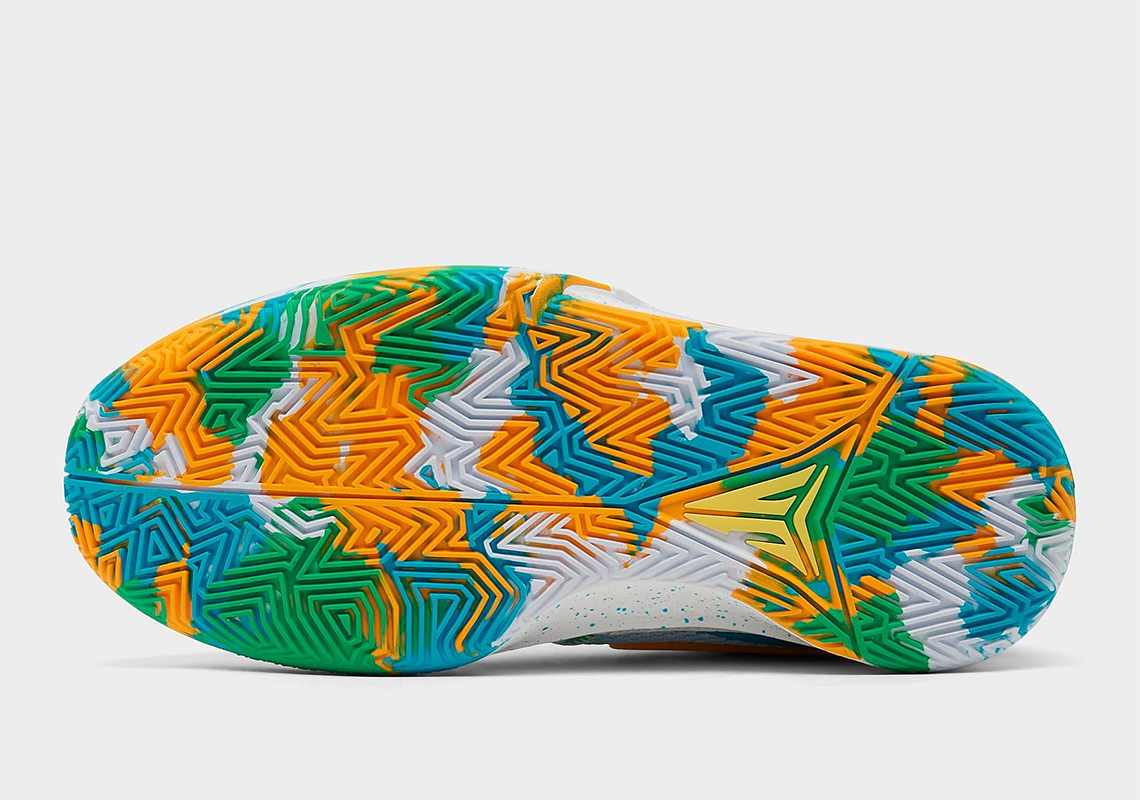 Giày sneaker Nike Ja 1 phiên bản trẻ em White/Sundial/Cobalt Bliss sắp được bán ra. - 6