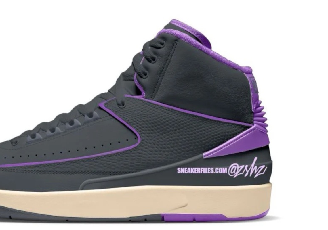 Giày Sneaker Nữ Air Jordan 2 Mauve/Off-Noir Sẽ Ra Mắt Trong Mùa Lễ Hội Năm 2023 - 2