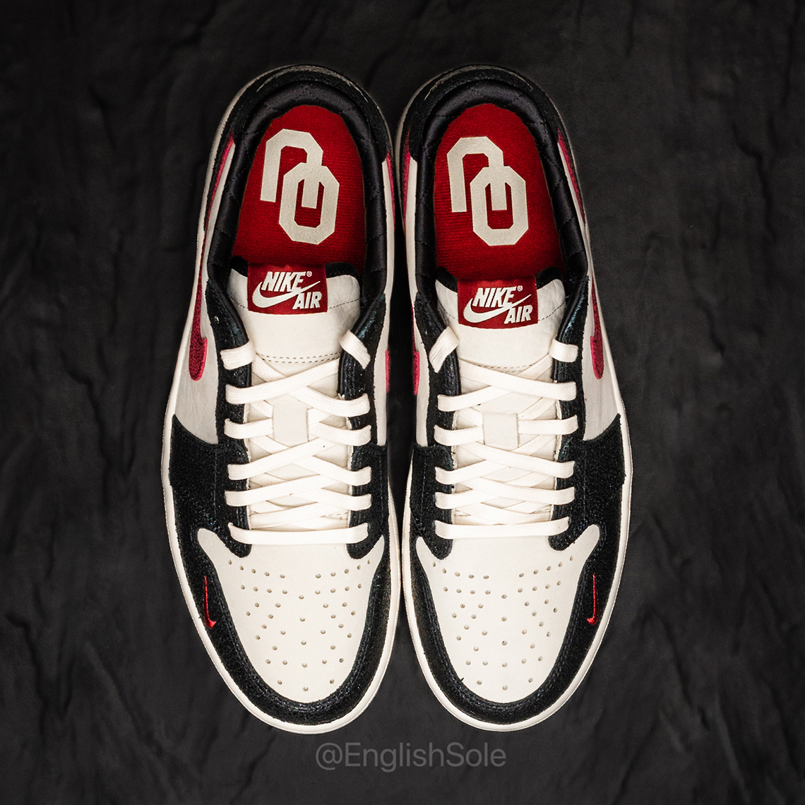 Giới thiệu Air Jordan 1 Low OG Oklahoma Sooner PE mới nhất của Jordan Brand - 8