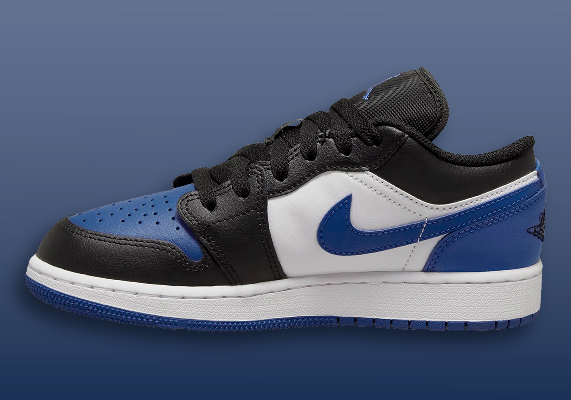 Giới thiệu Air Jordan 1 Low Royal Toe cho trẻ em sắp ra mắt. - 2