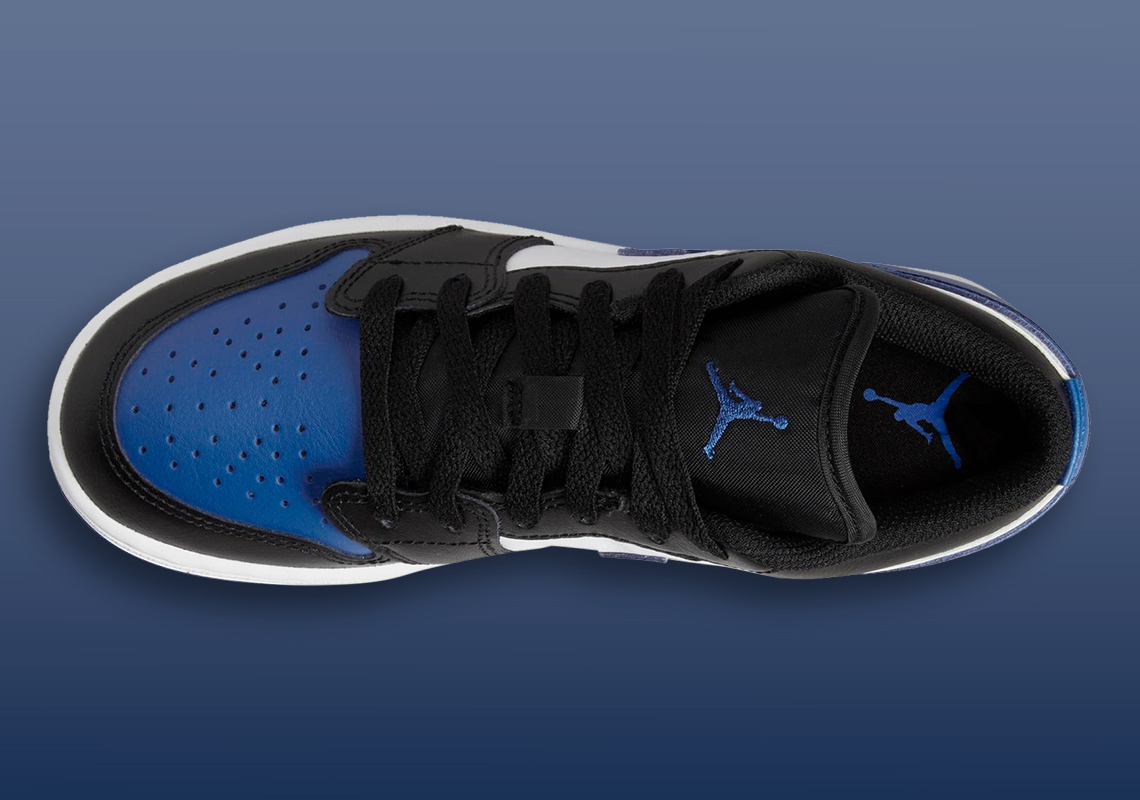 Giới thiệu Air Jordan 1 Low Royal Toe cho trẻ em sắp ra mắt. - 3