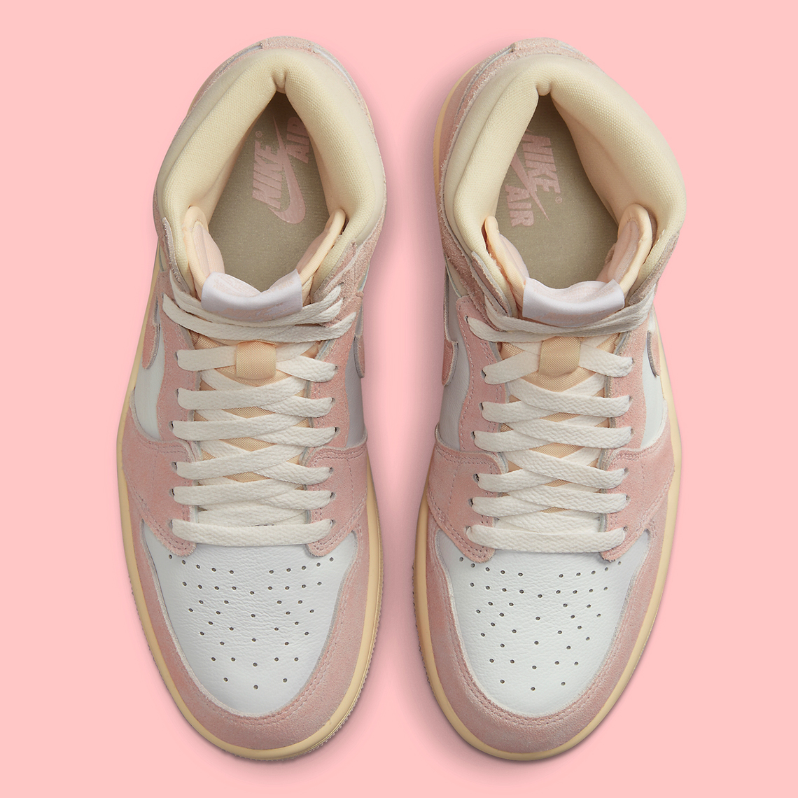 Giới thiệu Air Jordan 1 Retro High OG Atmosphere - màu hồng nhạt lịch lãm. - 4