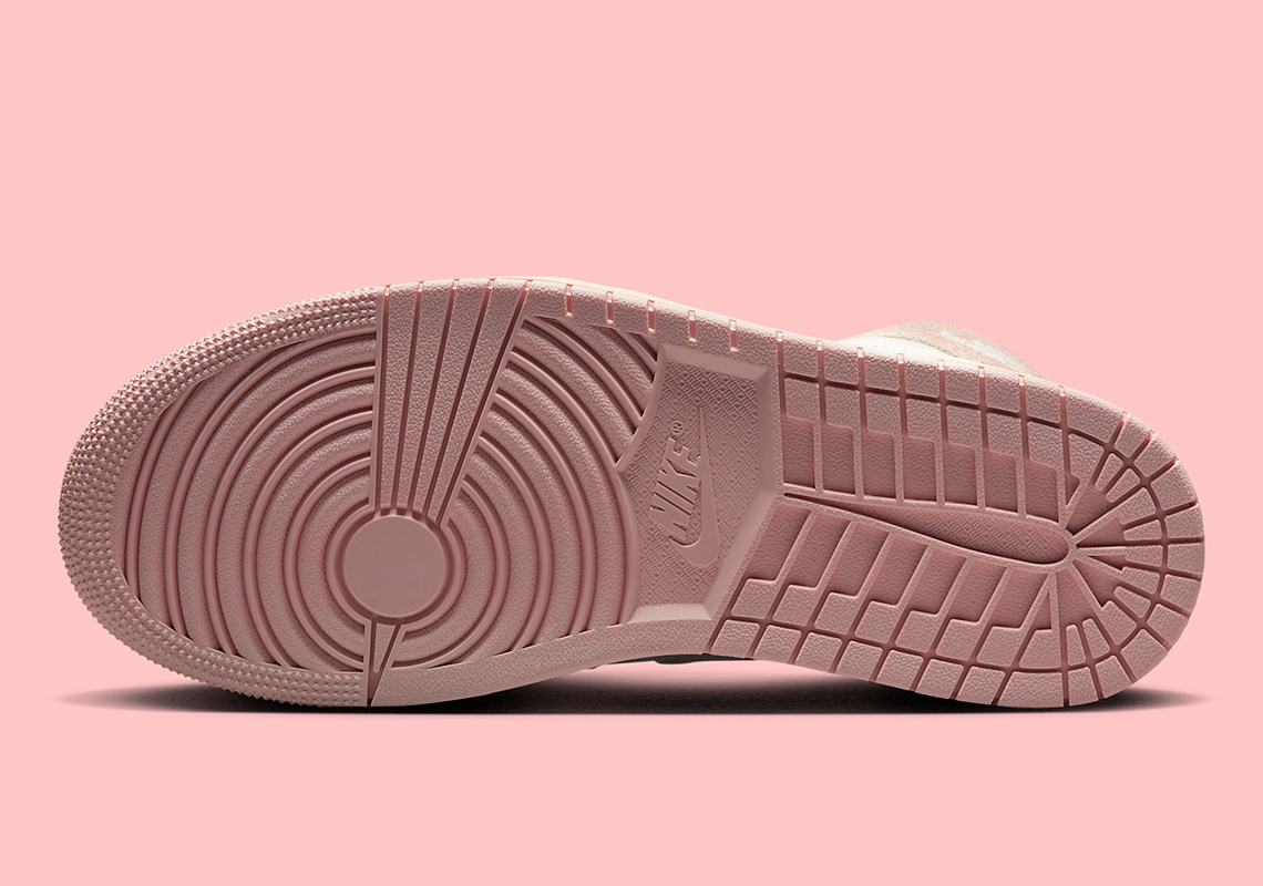 Giới thiệu Air Jordan 1 Retro High OG Atmosphere - màu hồng nhạt lịch lãm. - 6