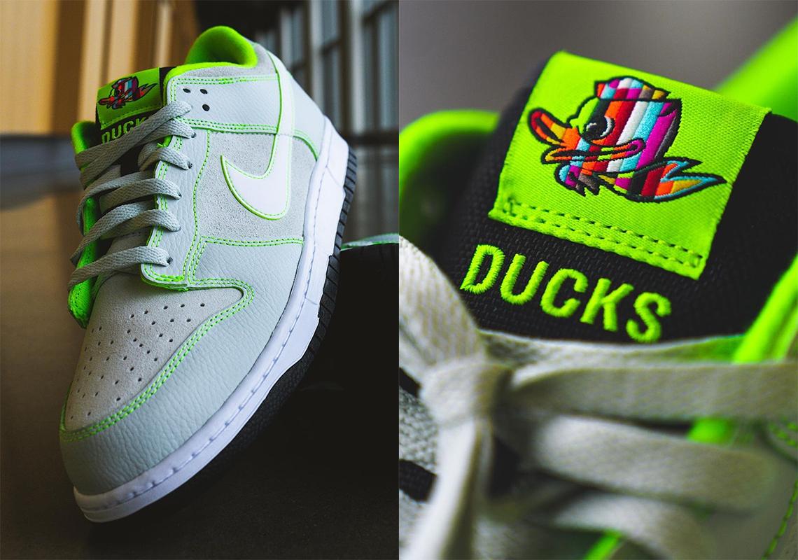 Giới thiệu giày Dunk Low Oregon Ducks Of A Feather của Nike. - 1