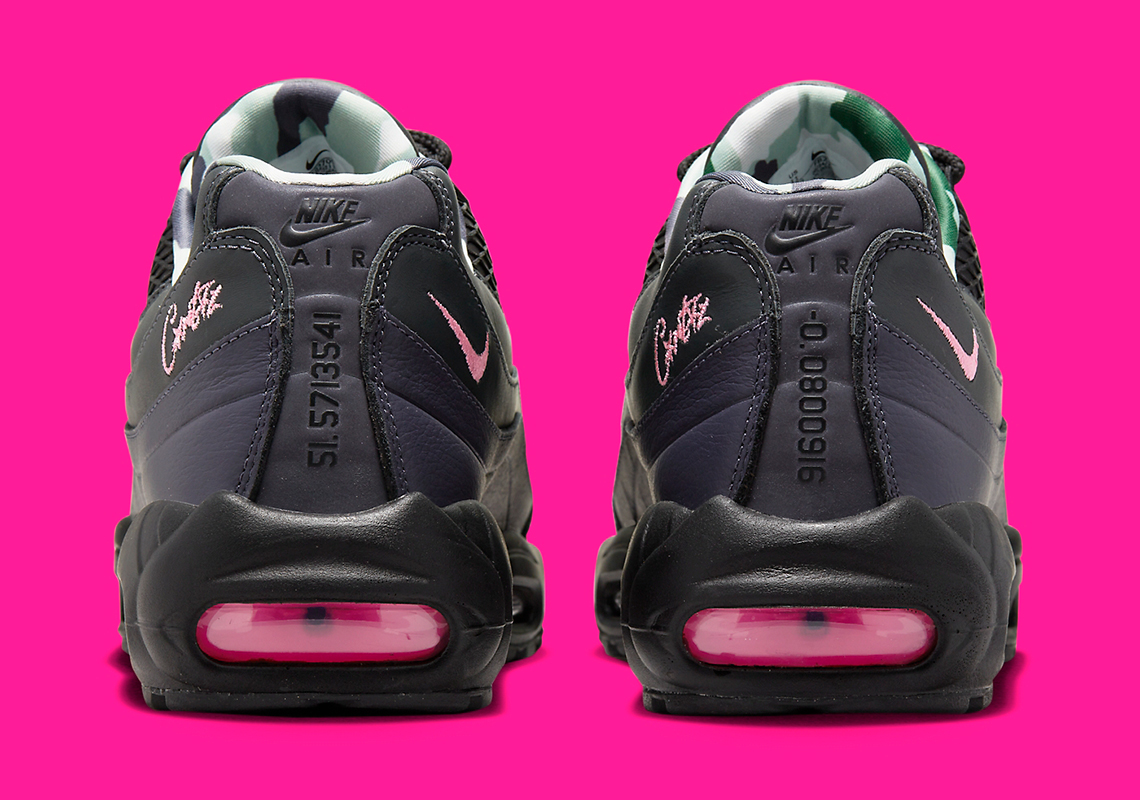 Giới thiệu giày sneaker Corteiz x Nike Air Max 95 Pink Beam mới nhất - 5
