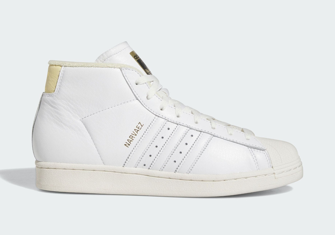 Giới thiệu phiên bản hợp tác đầu tiên giữa Sam Narvaez và adidas Pro Model ADV trong gam màu trắng tinh khiết. - 2