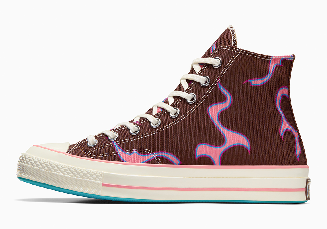 GOLF WANG x Converse Chuck 70 Flame Paprika/Salmon Rose: Sự Kết Hợp Đầy Màu Sắc - 4