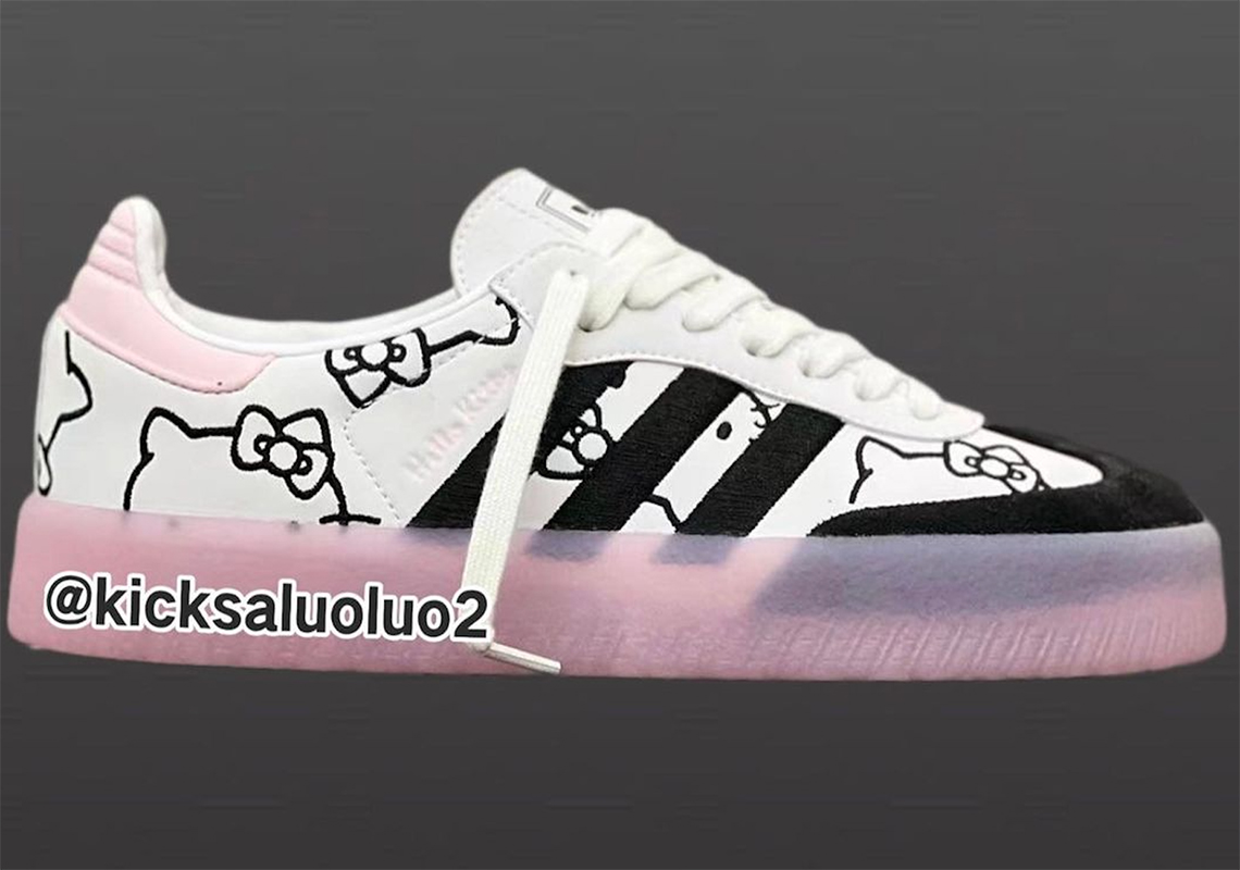 Hello Kitty Hợp Tác với adidas trên Phiên Bản Samba 2.0 Dễ Thương - 1