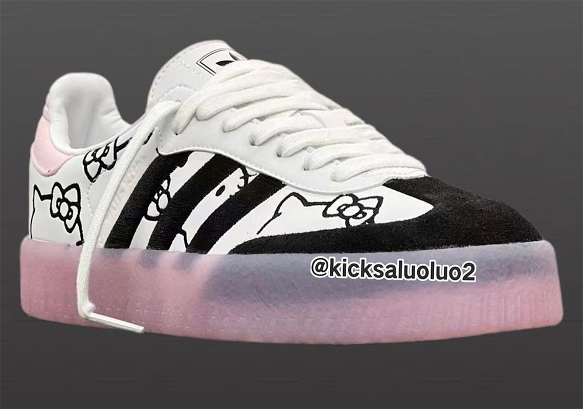 Hello Kitty Hợp Tác với adidas trên Phiên Bản Samba 2.0 Dễ Thương - 2