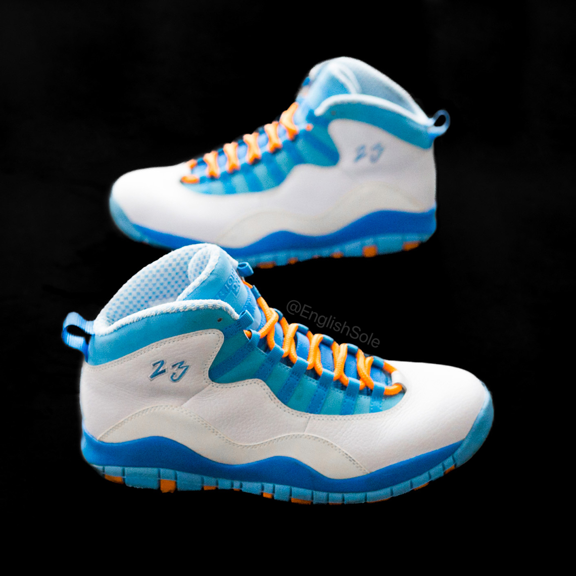 Hình ảnh chi tiết của mẫu Air Jordan 10 Alternate Bobcats - 2