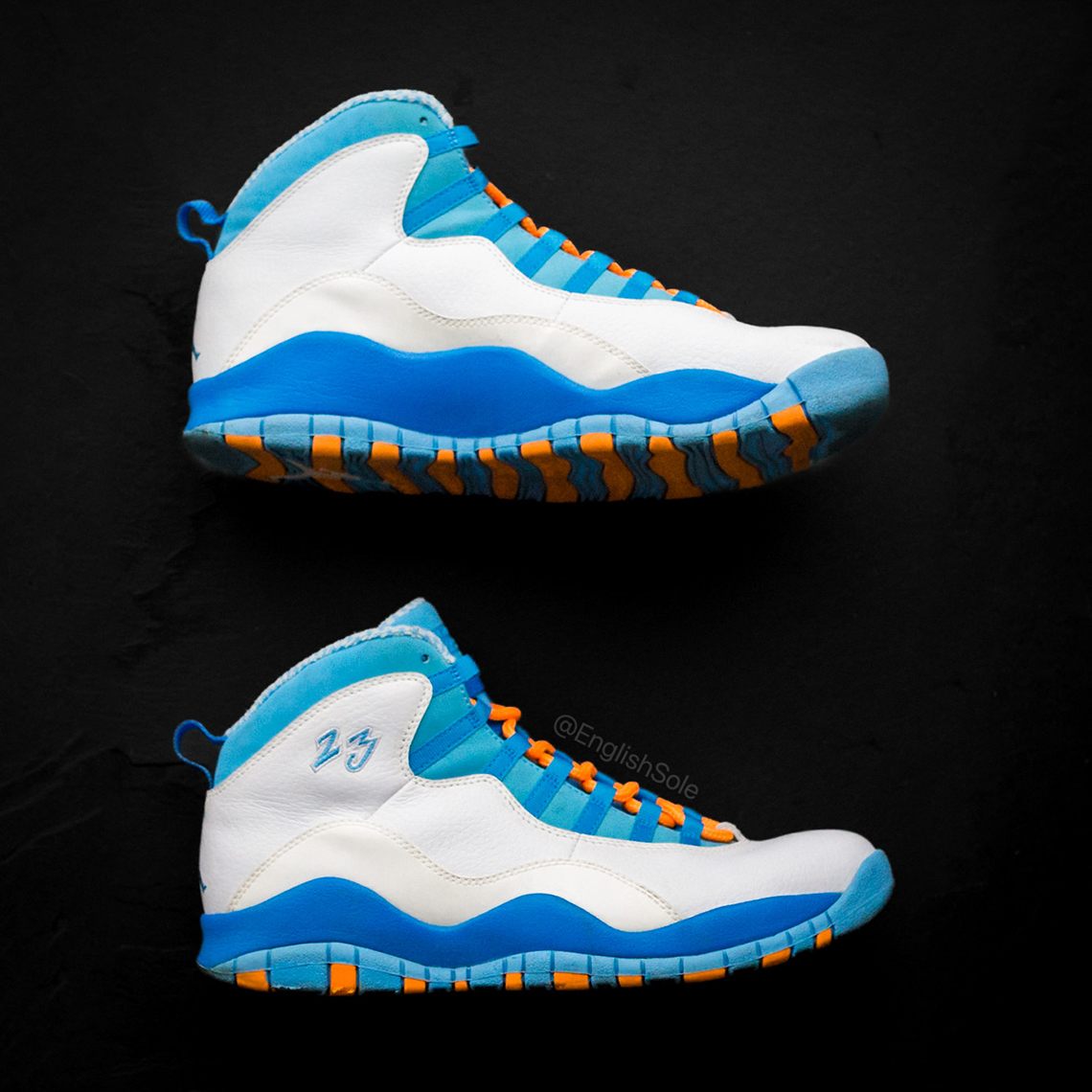 Hình ảnh chi tiết của mẫu Air Jordan 10 Alternate Bobcats - 3