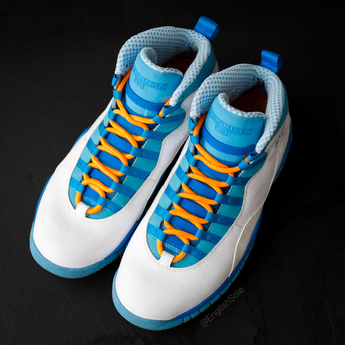 Hình ảnh chi tiết của mẫu Air Jordan 10 Alternate Bobcats - 4