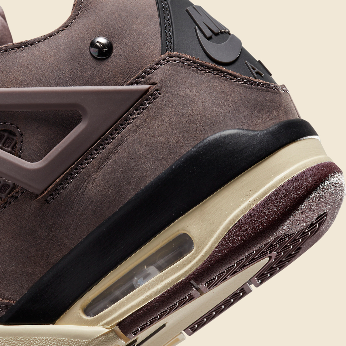 Hình ảnh chính thức của A Ma Maniere Air Jordan 4 Violet Ore - 9