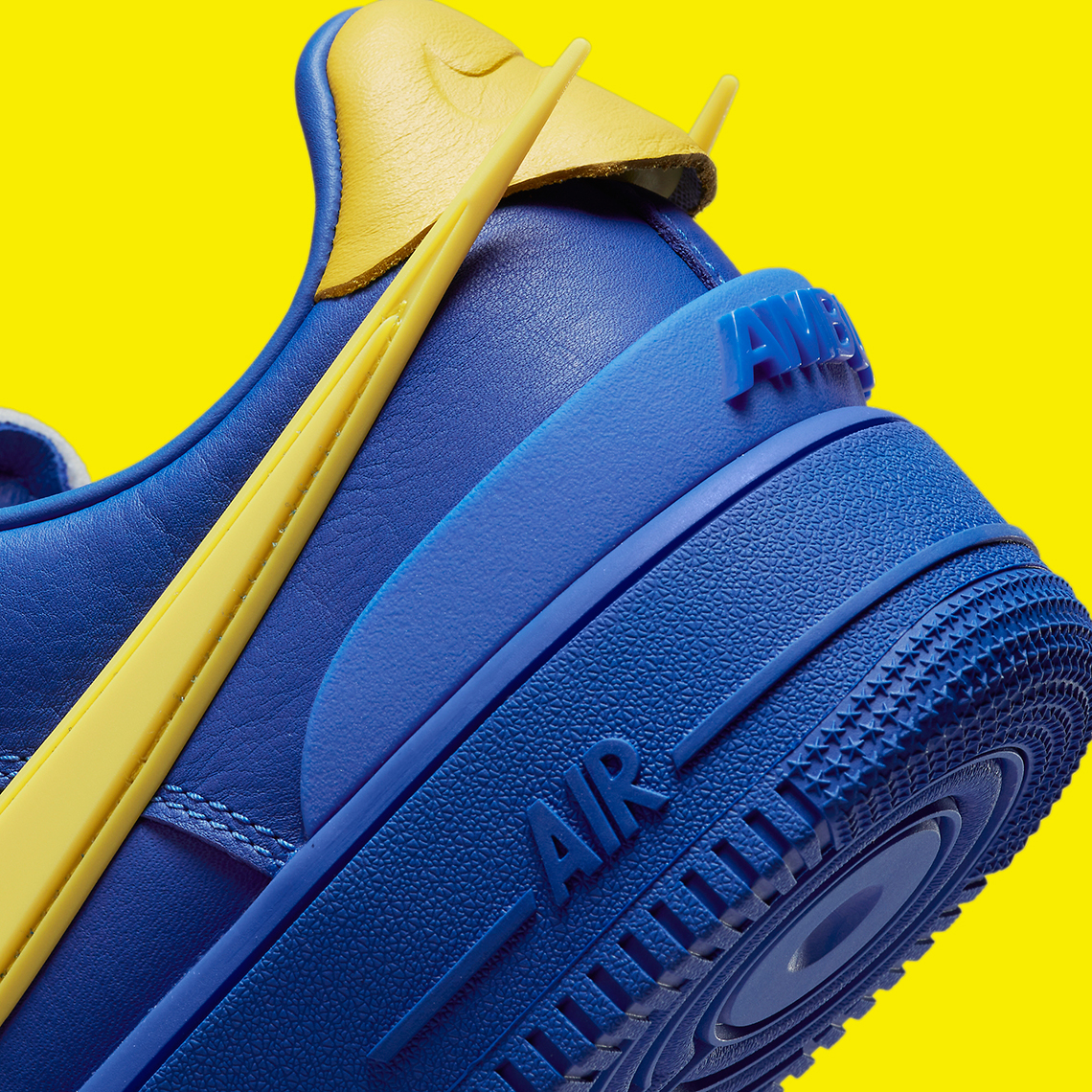 Hình ảnh chính thức của ABUSH X Nike Air Force 1 low Pine Green,  Game Royal - 10