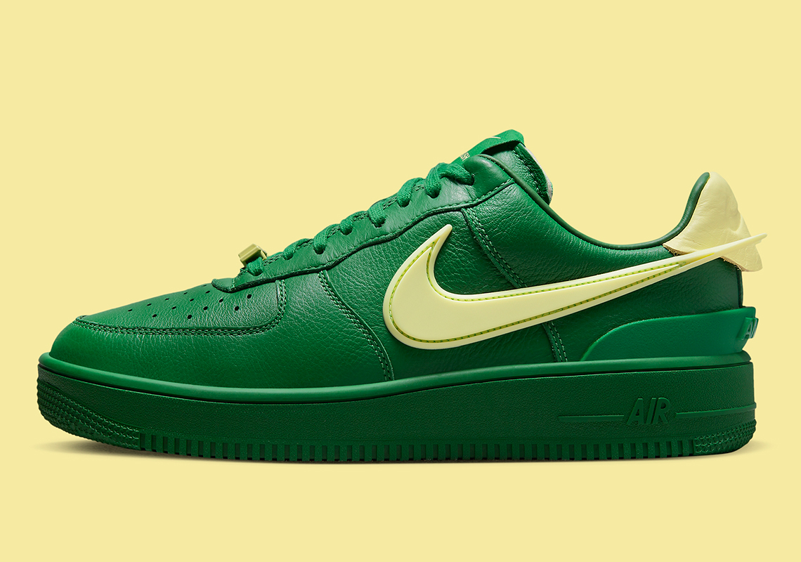 Hình ảnh chính thức của ABUSH X Nike Air Force 1 low Pine Green,  Game Royal - 13