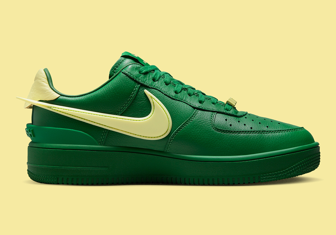 Hình ảnh chính thức của ABUSH X Nike Air Force 1 low Pine Green,  Game Royal - 14