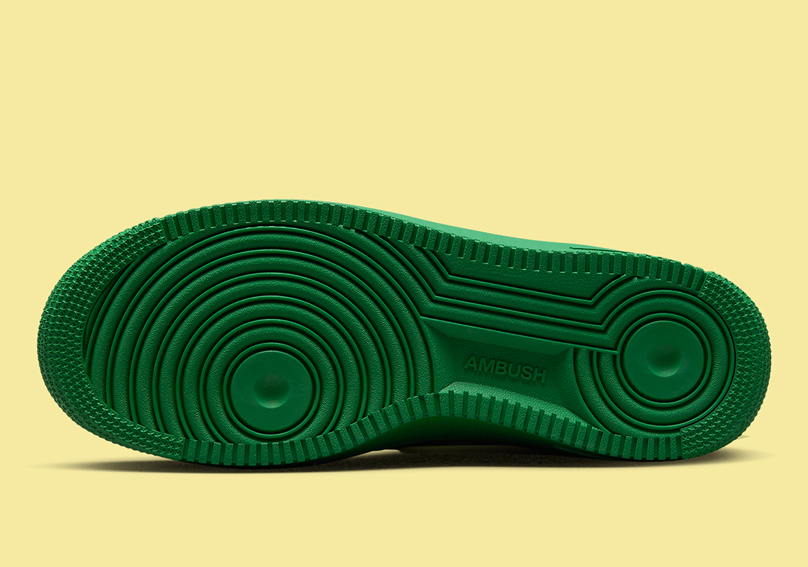 Hình ảnh chính thức của ABUSH X Nike Air Force 1 low Pine Green,  Game Royal - 17