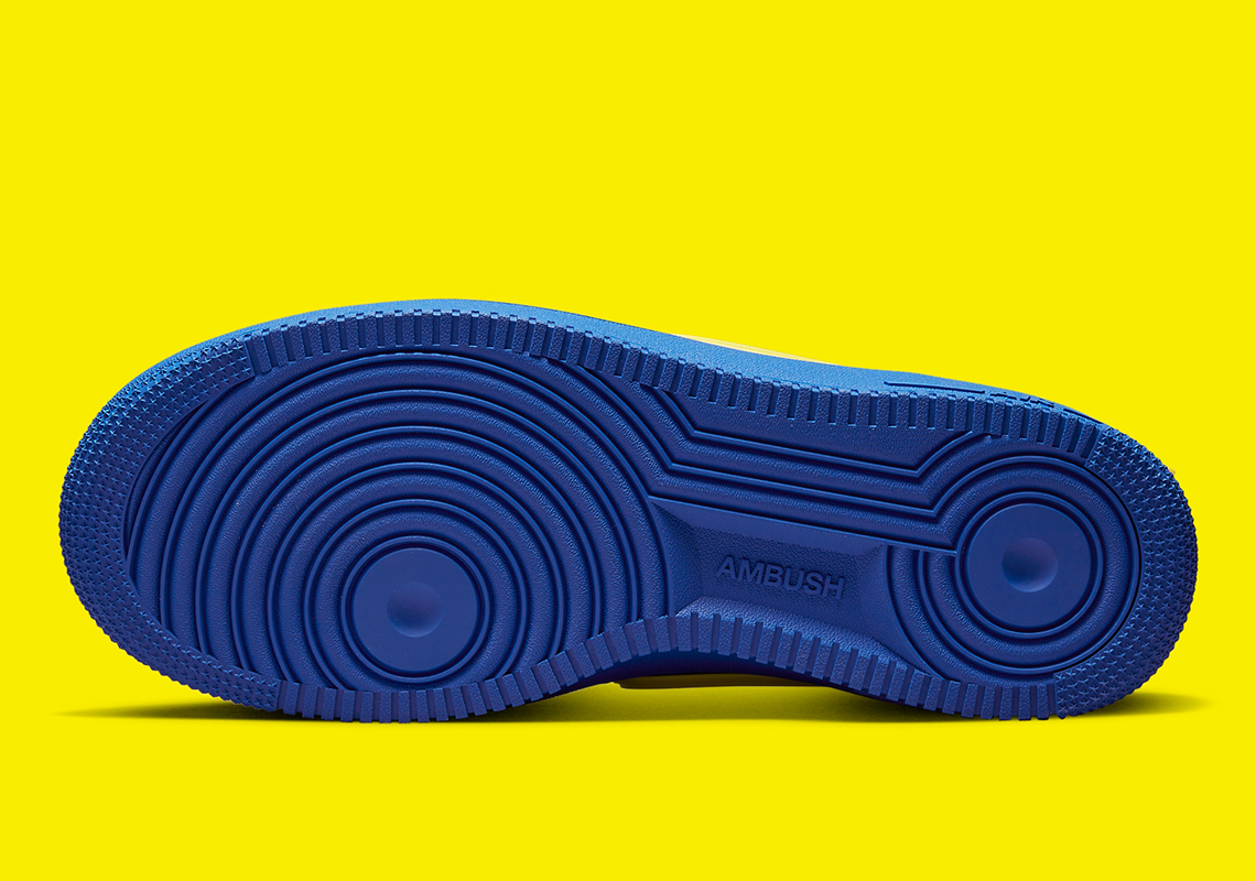 Hình ảnh chính thức của ABUSH X Nike Air Force 1 low Pine Green,  Game Royal - 7