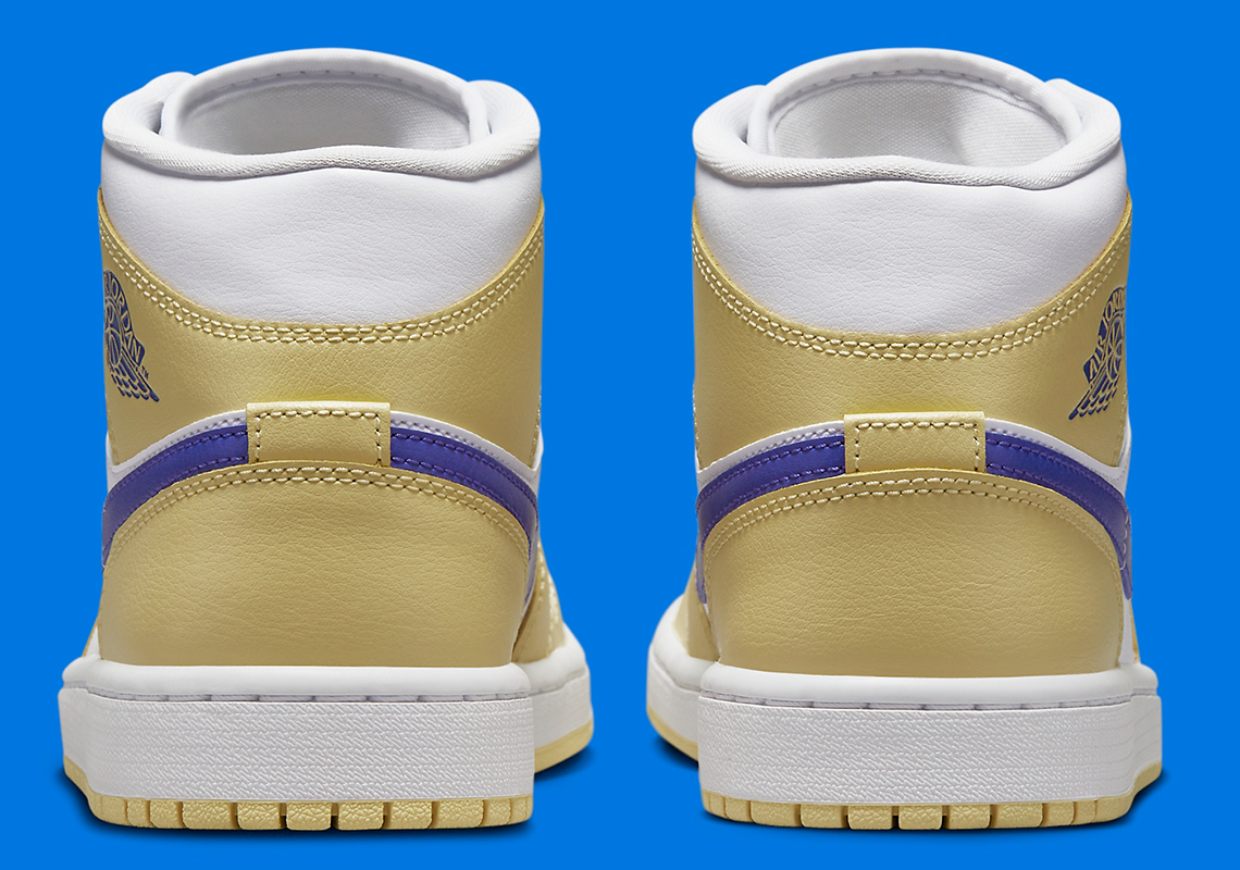 Hình ảnh chính thức của Air Jordan 1 Mid Lemon Wash - 5