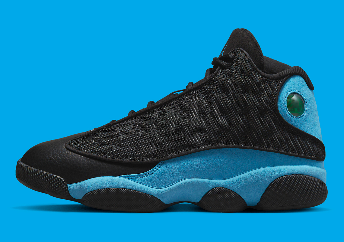 Hình ảnh chính thức của Air Jordan 13 Black/University Blue - 2