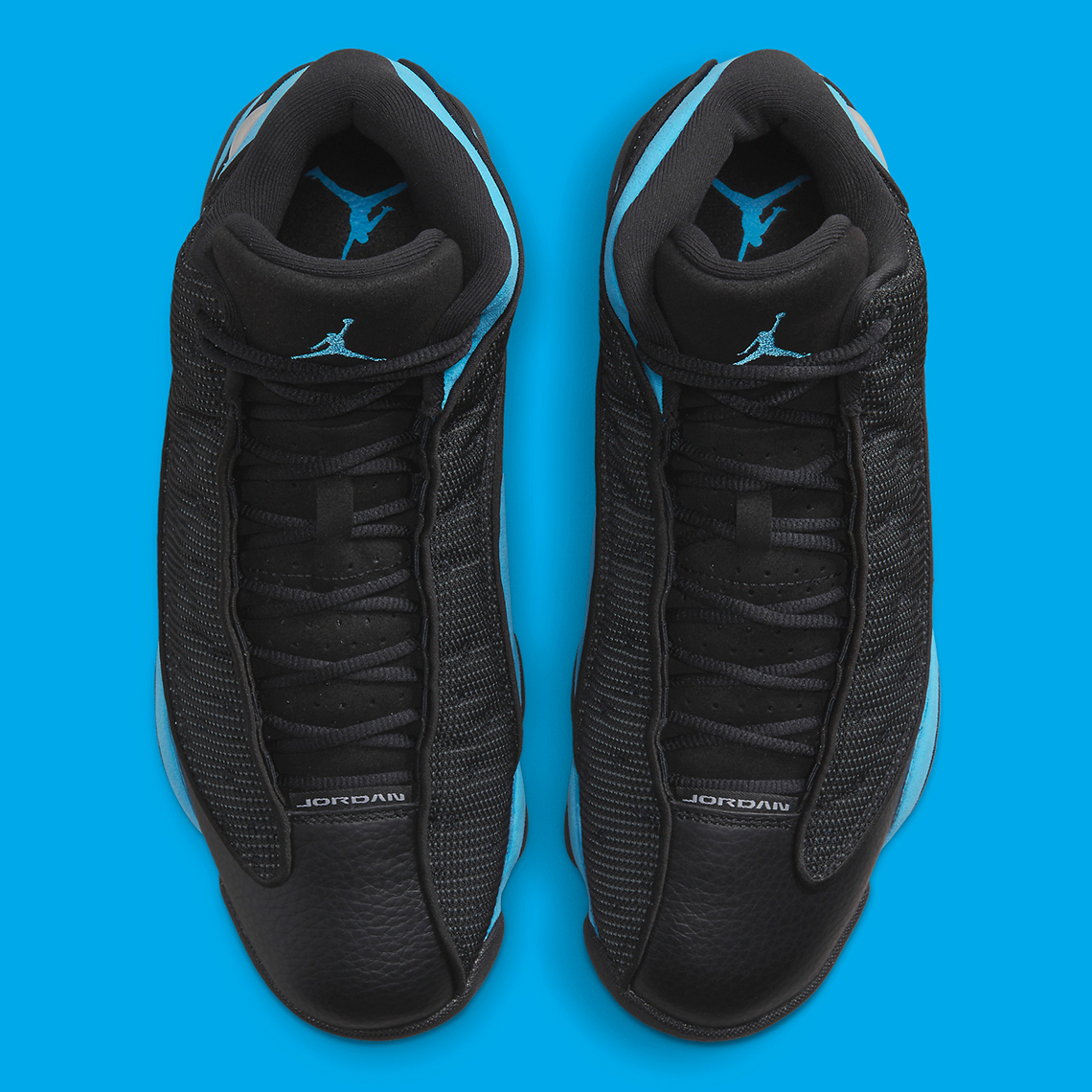 Hình ảnh chính thức của Air Jordan 13 Black/University Blue - 4