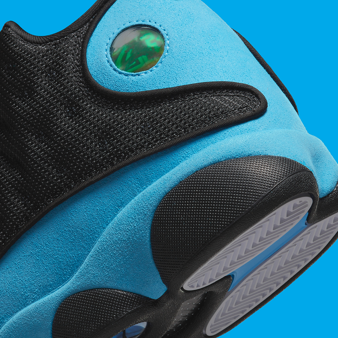 Hình ảnh chính thức của Air Jordan 13 Black/University Blue - 8
