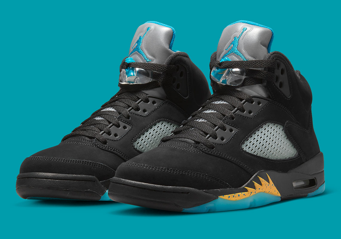 Hình ảnh chính thức của Air Jordan 5 Aqua - 1