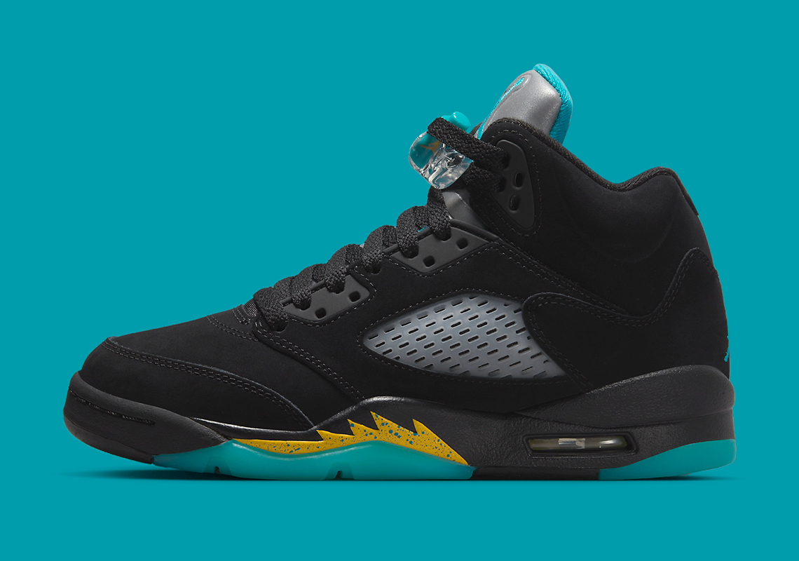 Hình ảnh chính thức của Air Jordan 5 Aqua - 12