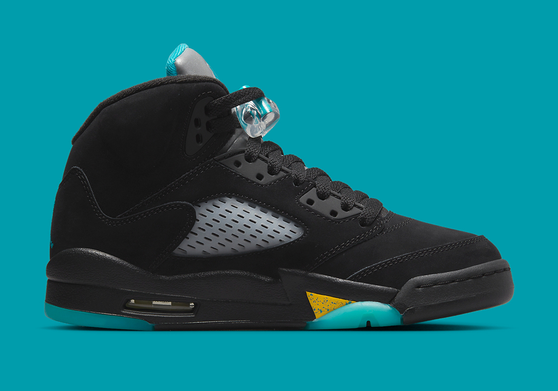 Hình ảnh chính thức của Air Jordan 5 Aqua - 13