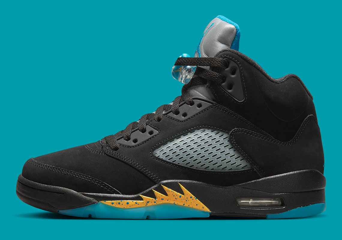 Hình ảnh chính thức của Air Jordan 5 Aqua - 2