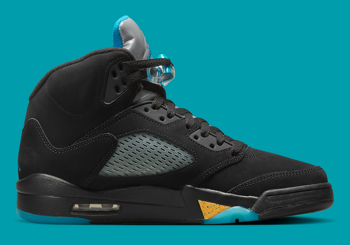 Hình ảnh chính thức của Air Jordan 5 Aqua - 3