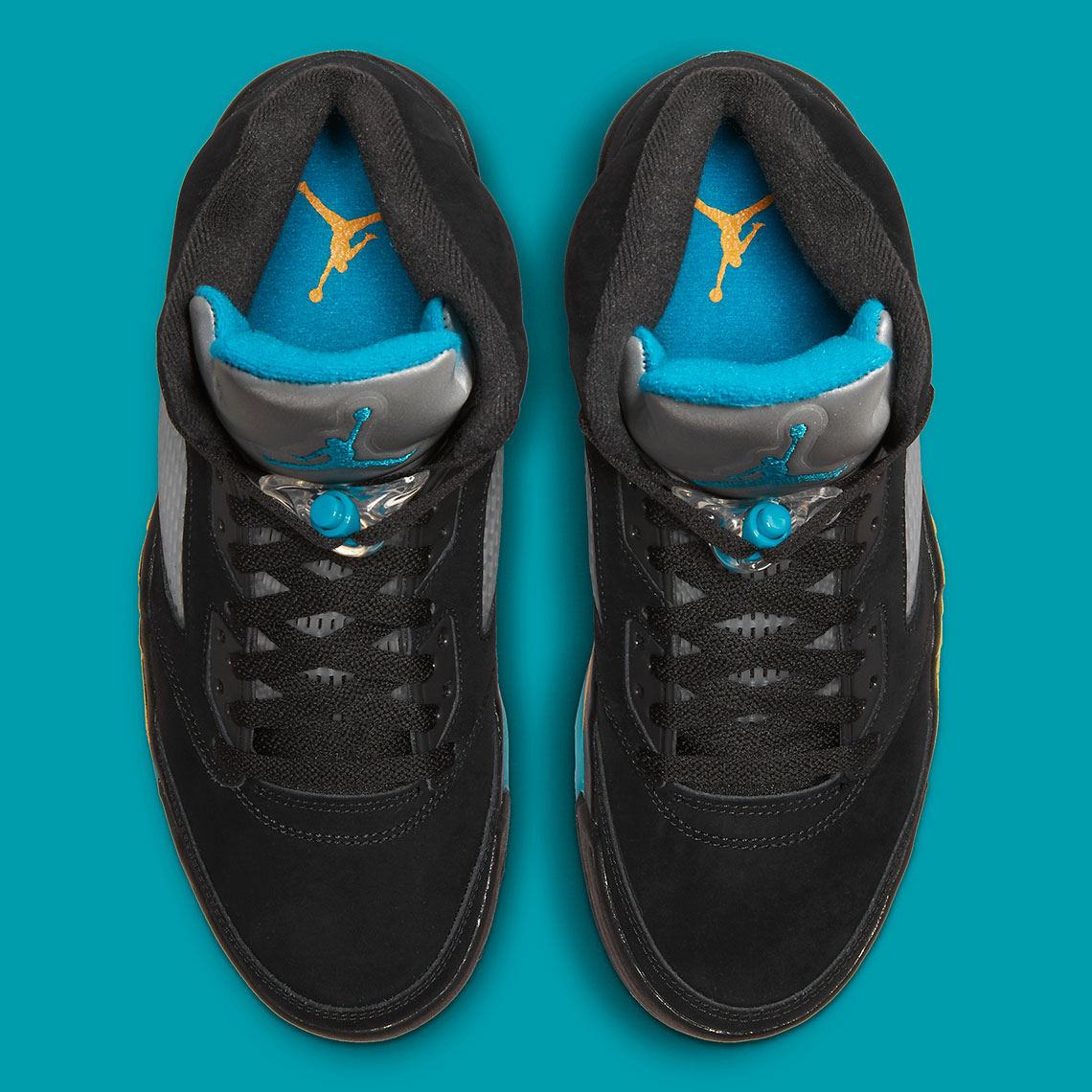 Hình ảnh chính thức của Air Jordan 5 Aqua - 4