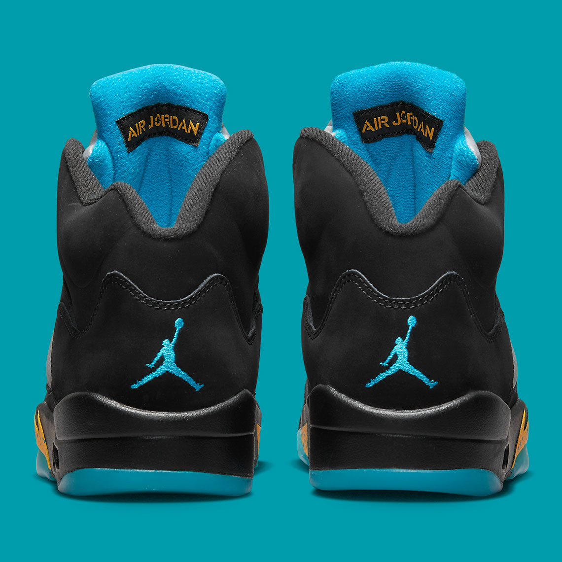 Hình ảnh chính thức của Air Jordan 5 Aqua - 5
